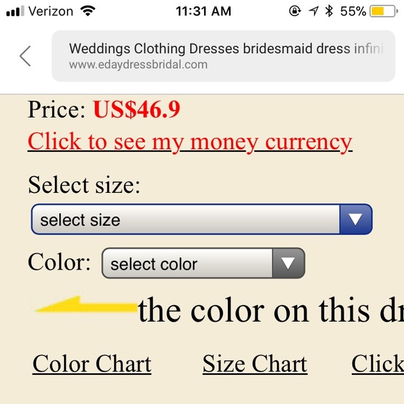 Edaydress.com infinity wrap dress - Picture 6 of 6